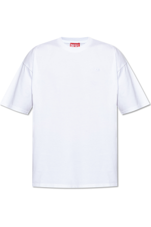 Tシャツ・カットソー JACQUEMUS White Fade Just Right Fit Handwritten Logo T-Shirt White T-shirt with logo patch Jacquemus - Vitkac AS